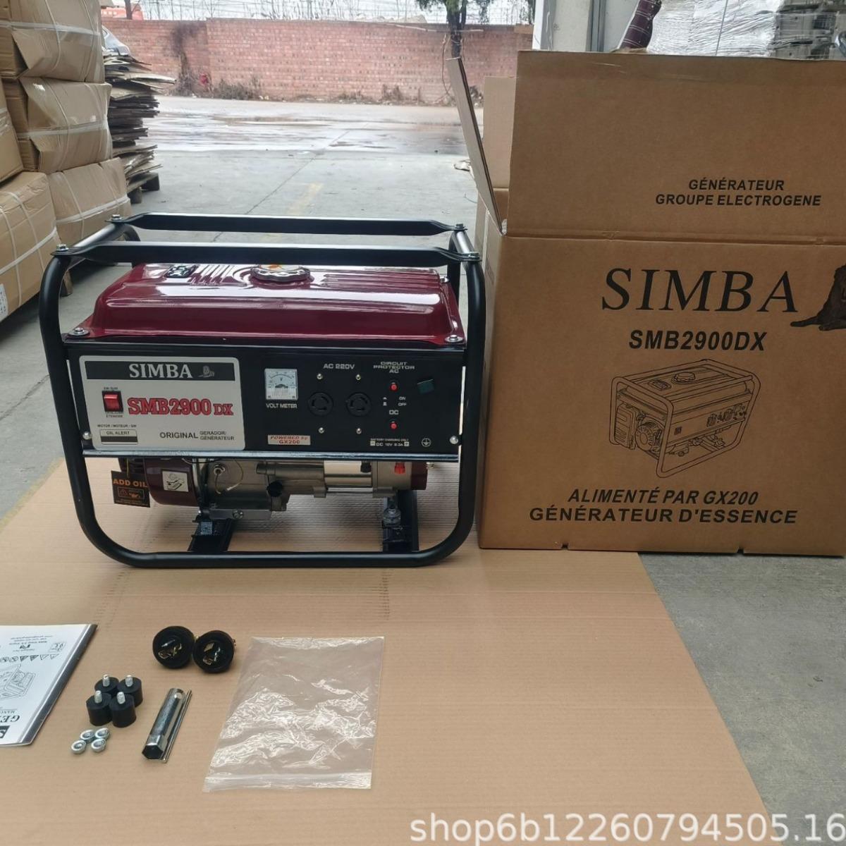 2KW3千瓦汽油发电机2900DX大功率便携式应急发电家用户外外贸出口