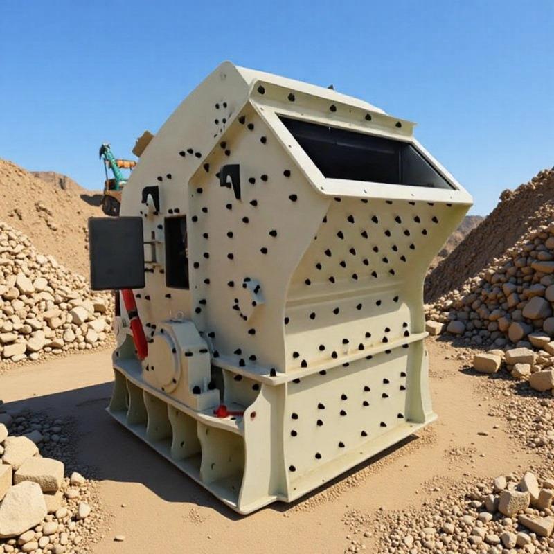 大型石子机 反击式破碎机 石头破碎设备 型号齐全坚固耐用