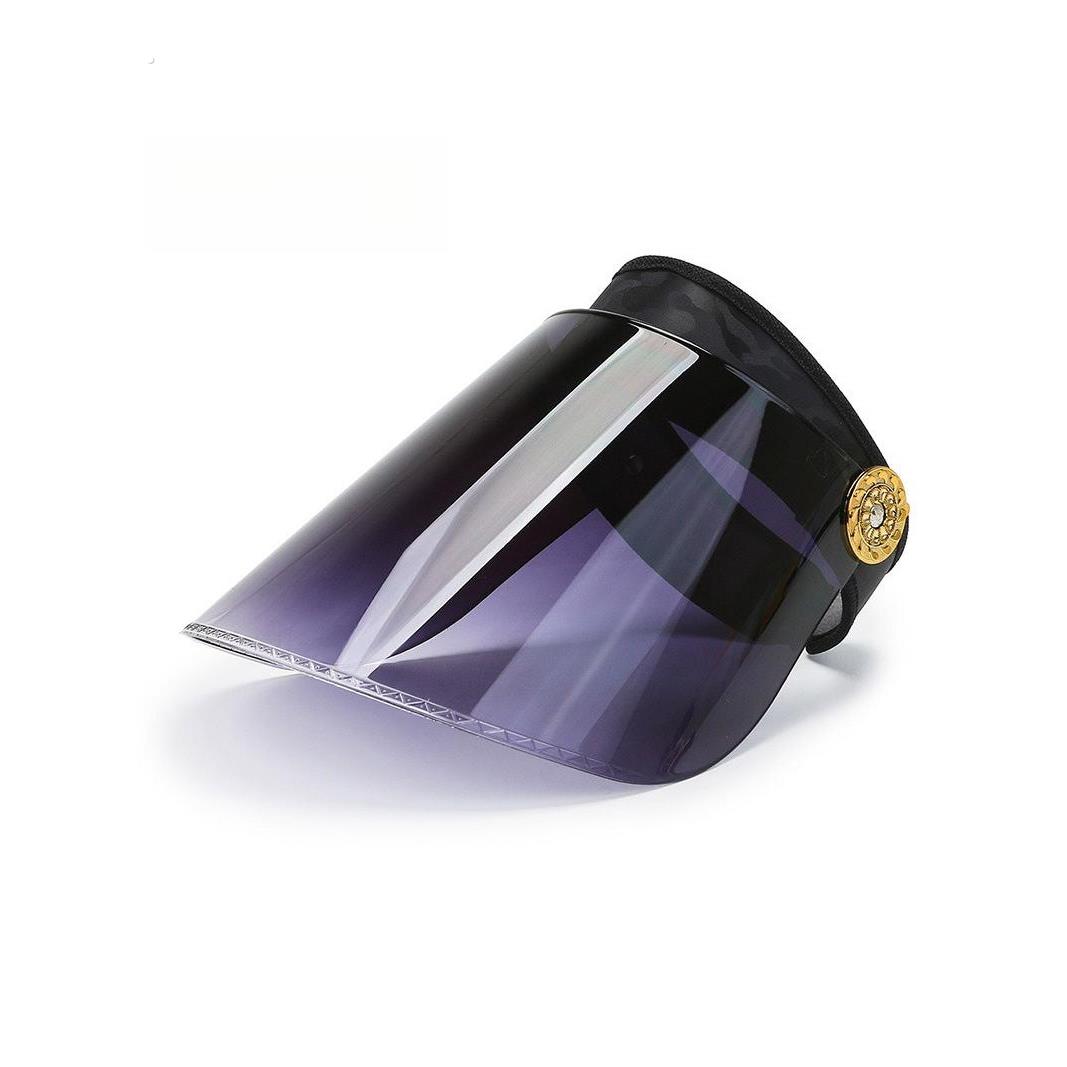 电焊帽子面罩春夏天防风户外太阳帽女遮脸防晒遮阳帽男电动车骑车