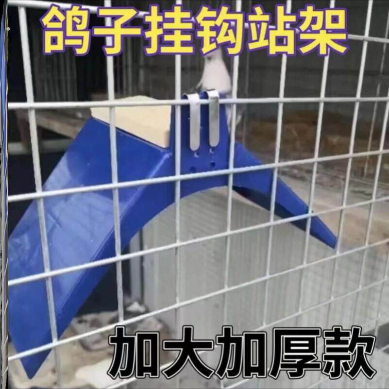 【鸽子加厚站架】赛鸽信鸽专用挂钩站架鸽子用品用具鸽具栖架站架