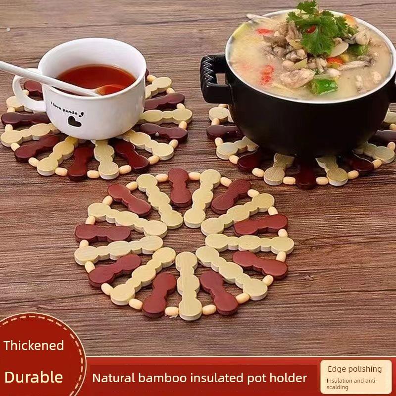 隔热垫竹垫子家用餐桌防热垫碗垫桌垫锅垫防烫垫杯垫盘垫砂锅垫垫