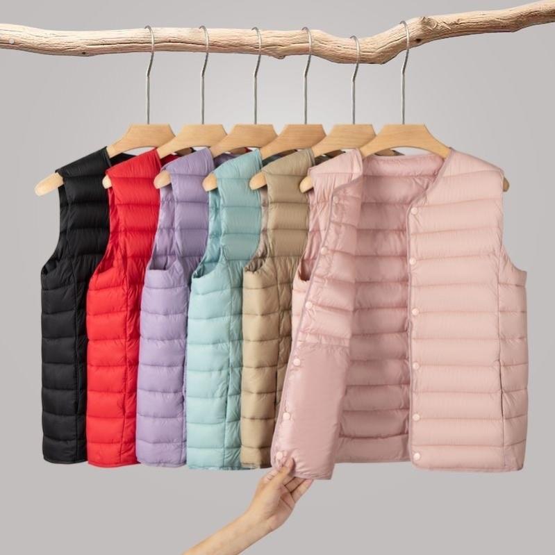 秋冬装新款马甲女中老年人加绒保暖坎肩奶奶妈妈背心马夹外套50岁