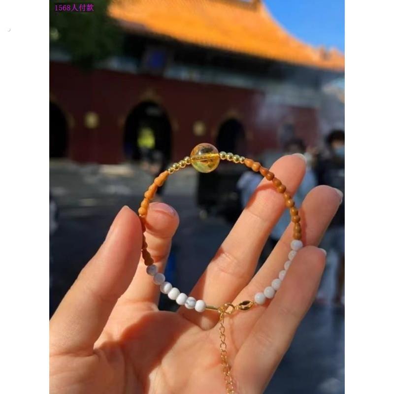 潘家园手串琉璃北京门宫链环黄神绿香男女和五路聚财壅线通处