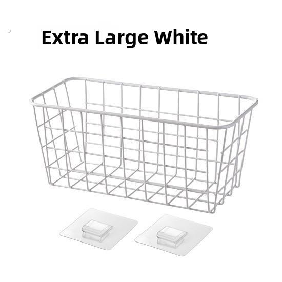 覆古的铁制储物篮，网格，储物篮，零食，书籍，杂物，厨房，家庭