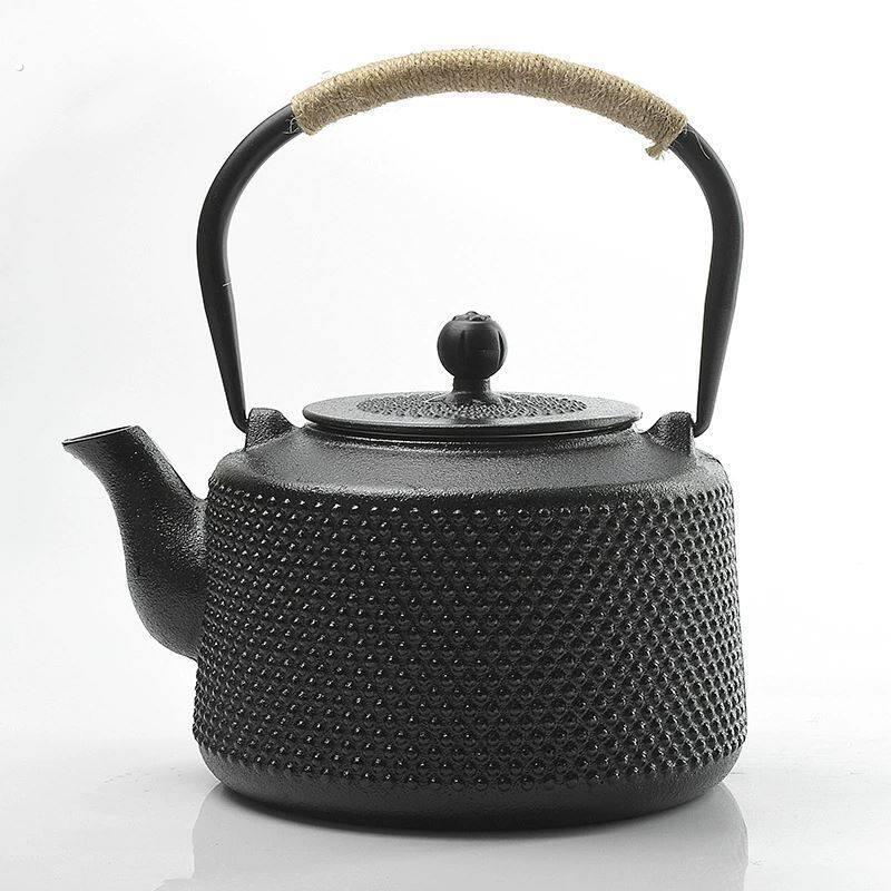 铁茶壶铸铁水壶生铁壶覆古泡茶围炉煮茶壶家用中式软装创意摆件