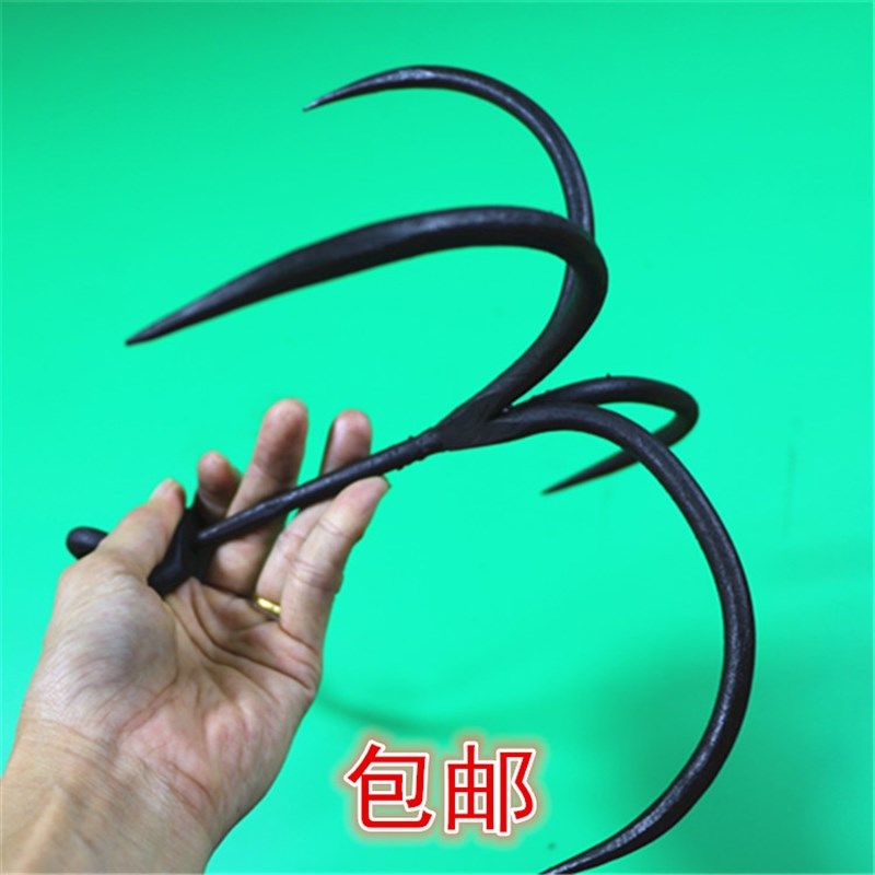 锻打猪肉挂钩屠宰线挂钩肉钩市场卖肉专用钩4钩子烧腊工具猪肉钩,五金/工具,吊钩/抓钩,淘宝优惠券,粉丝福利购,淘宝优惠卷