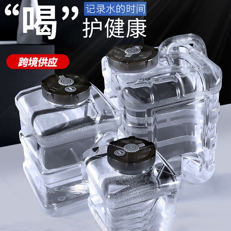茶饮水机矿泉水透明功夫台手提pc纯净桶专用茶几泡茶茶具家用储水