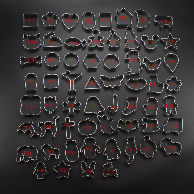 手工皮具DIY圣诞饼干模具刀模