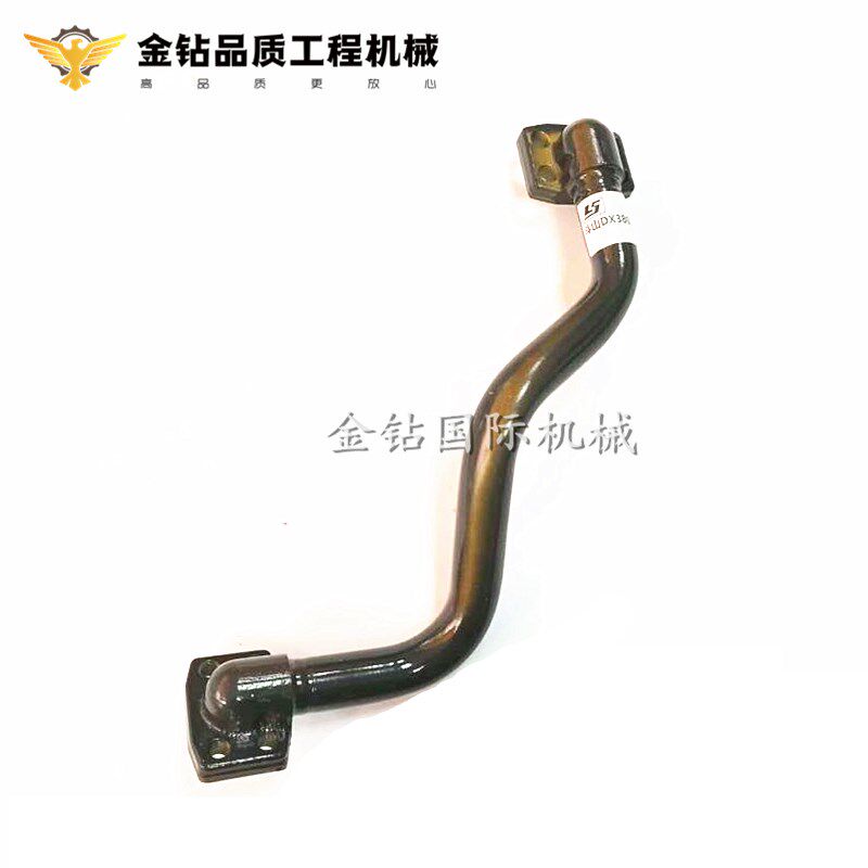 斗山大宇挖掘机DX380/300-9小臂进油管/铲斗大中臂油缸回油管铁管
