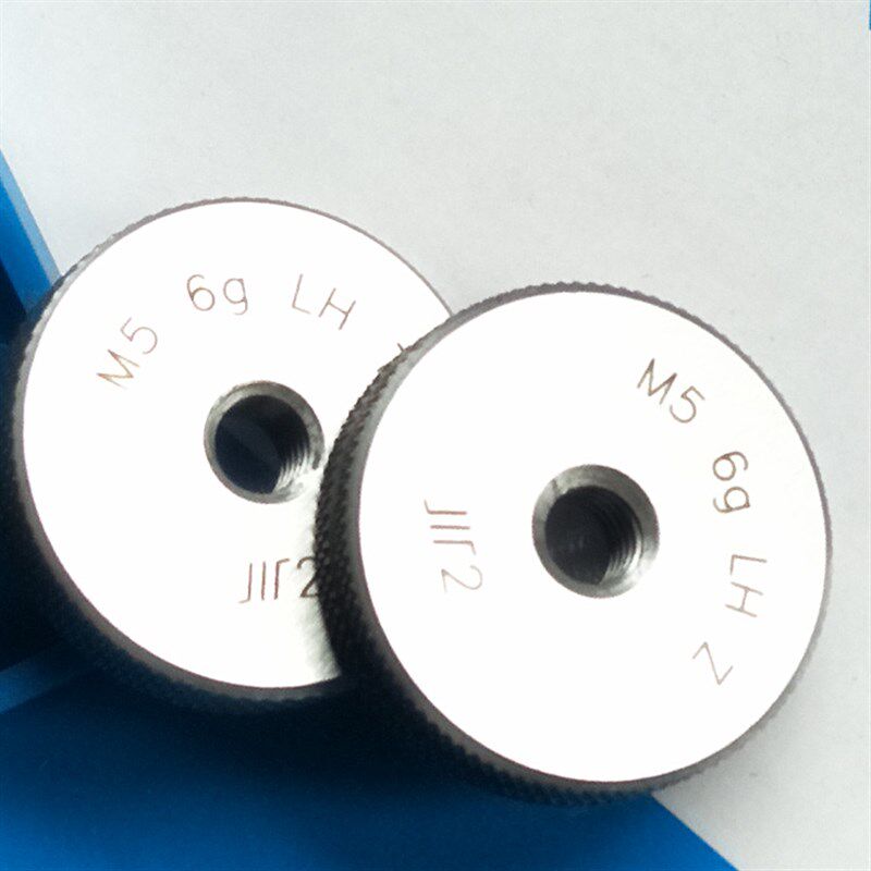 成量M5左牙环规川牌公制普通螺纹量规螺纹规M5*0.8螺纹规止通环规