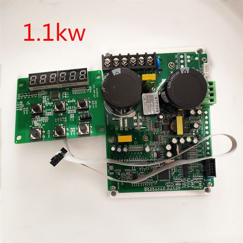 1.1KW静音端子机变频器自动机端子机2T线路板控制板W配送按键面板