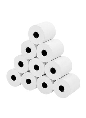 热敏收银纸80x35热敏纸80*35热敏打印纸80mm*35mm小票纸