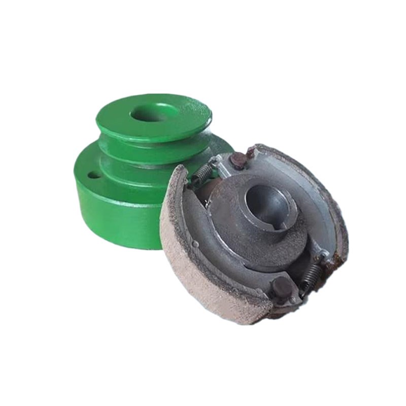 农用190F192F吸粮机离合器微耕机内孔25直径85自动离心总成带轮盘