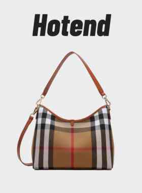 【美国Hotend】包包女2025新款通勤大容量斜挎包上班单肩帆布包女