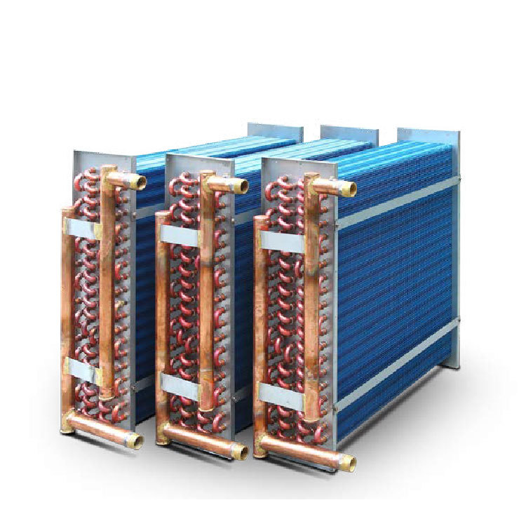 冷凝器空调冰柜翅片蒸发器水冷铜管高效率冷凝器厂家 非标定制