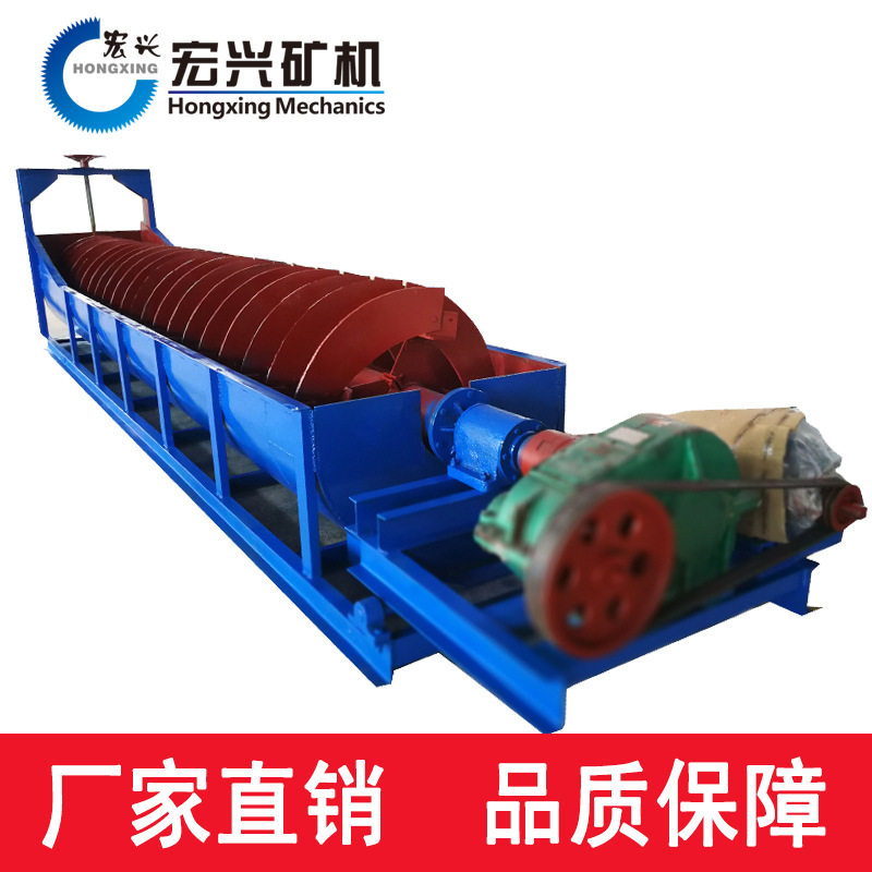 洗砂回收机螺旋洗沙机洗砂机价格 砂石清洗机绞龙叶片
