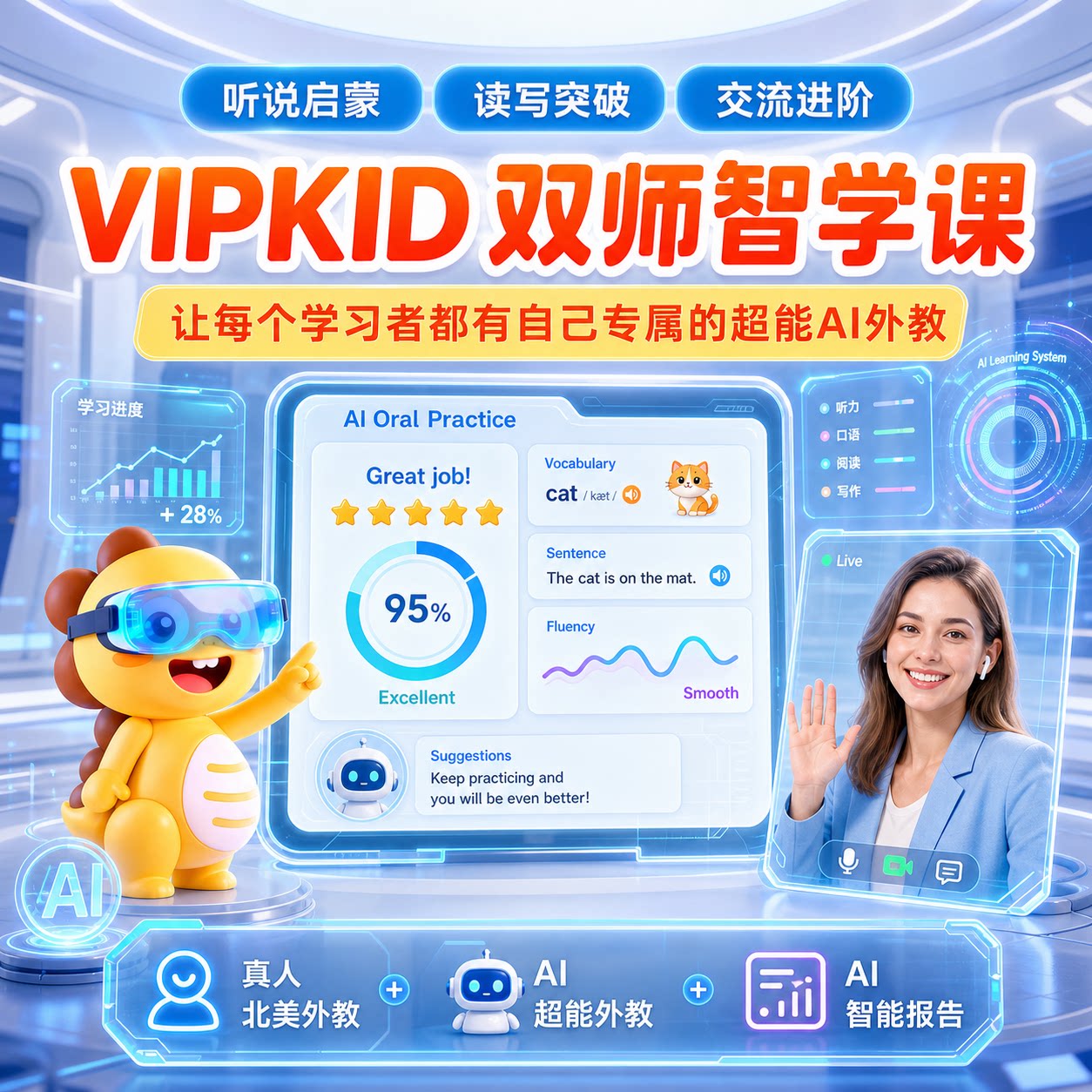 【双级别+行李箱&扫读笔】VI情商/记忆力/注意力