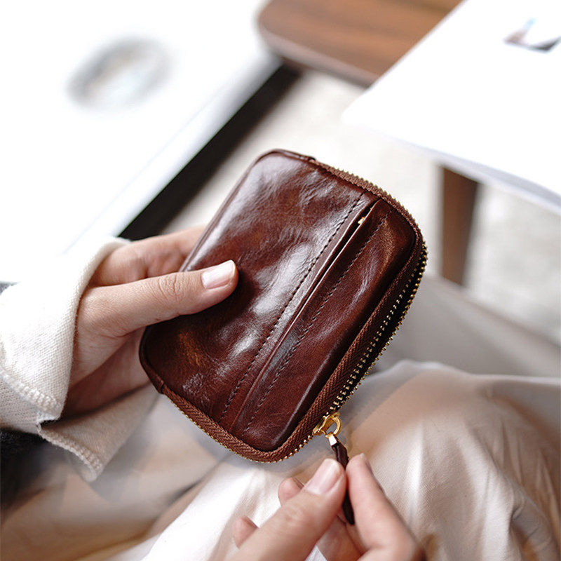 2026新款零钱包女PU皮卡包简约名片包耳机口红收纳包小众钥匙包,箱包皮具/热销女包/男包,钱包,淘宝优惠券,粉丝福利购,淘宝优惠卷