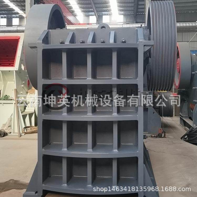 云南坤英PE600X900颚式破碎机生产厂家 缅甸花岗岩移动破碎生产线