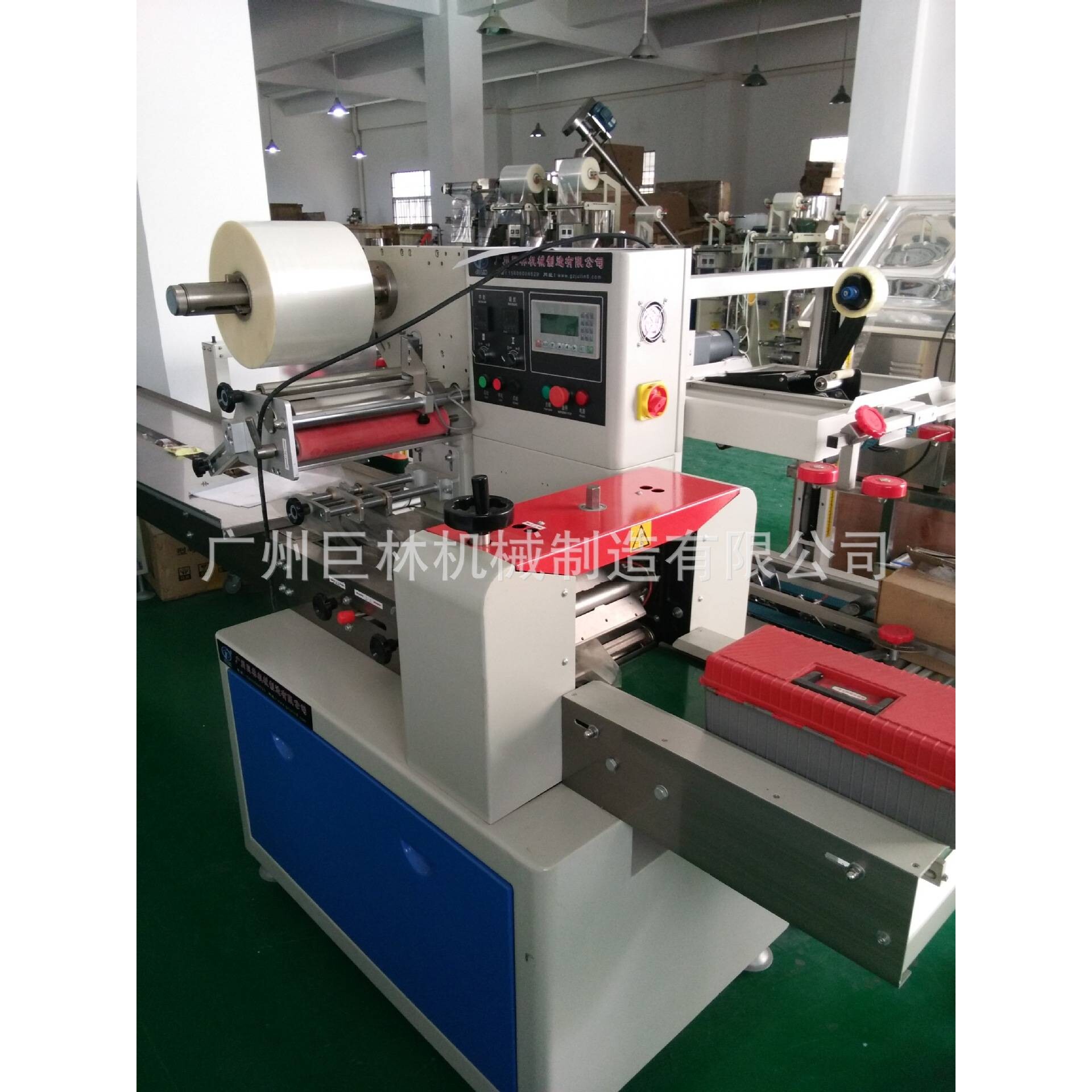 JL-250型枕式包装机糖果月饼面包包装机门把包装机棒棒冰包装机