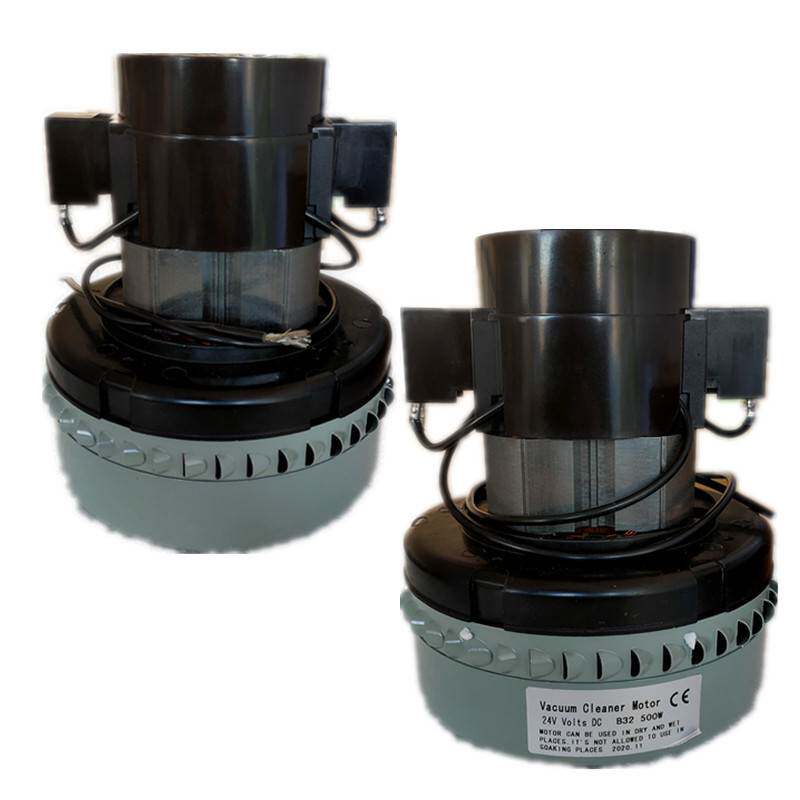 供应B32吸尘器电机 24V/36V/110V/220V 500W 1200W洗地机吸水马达