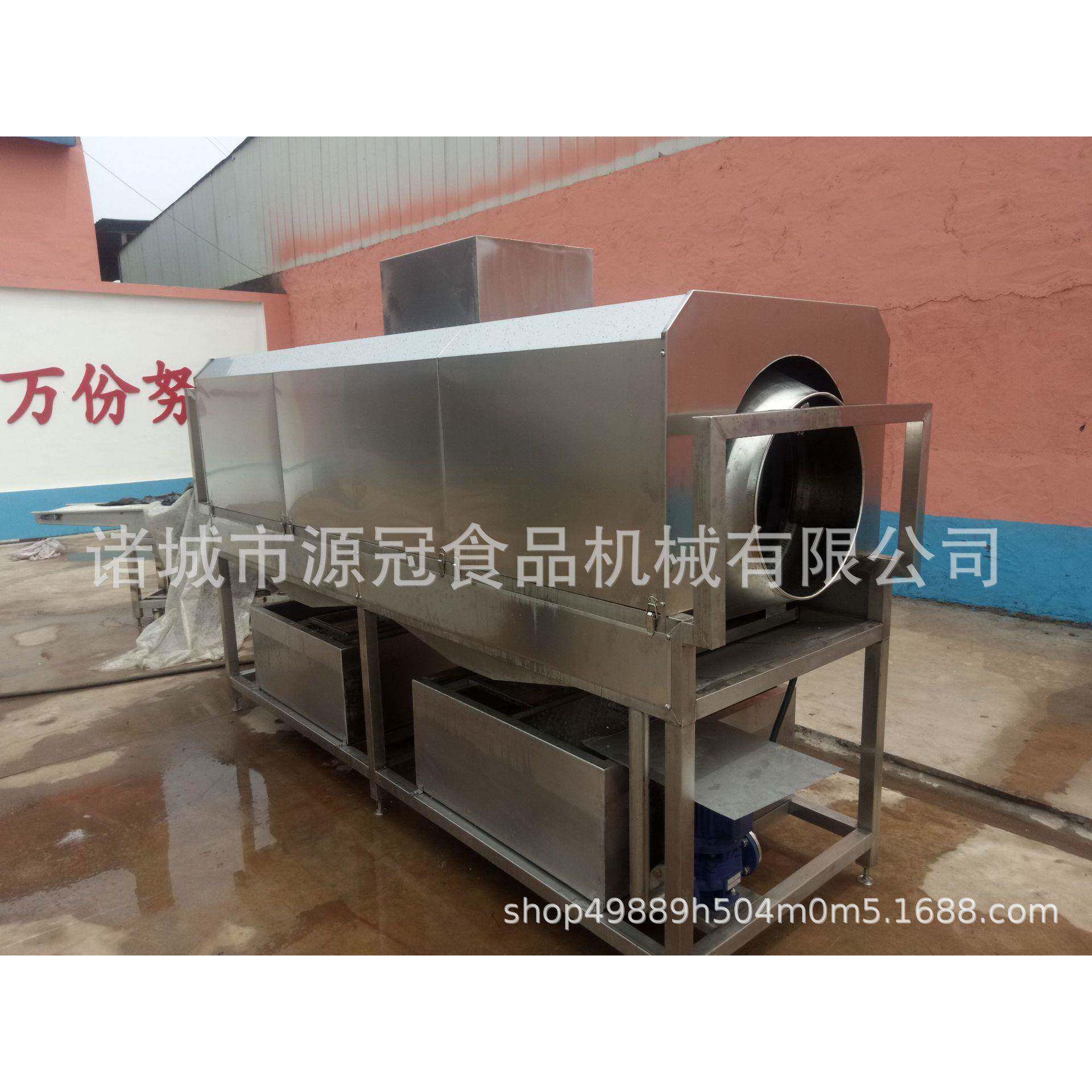 供应塑料袋清洗去杂机器 多功能滚筒洗袋机 螺旋毛刷清洗机厂家