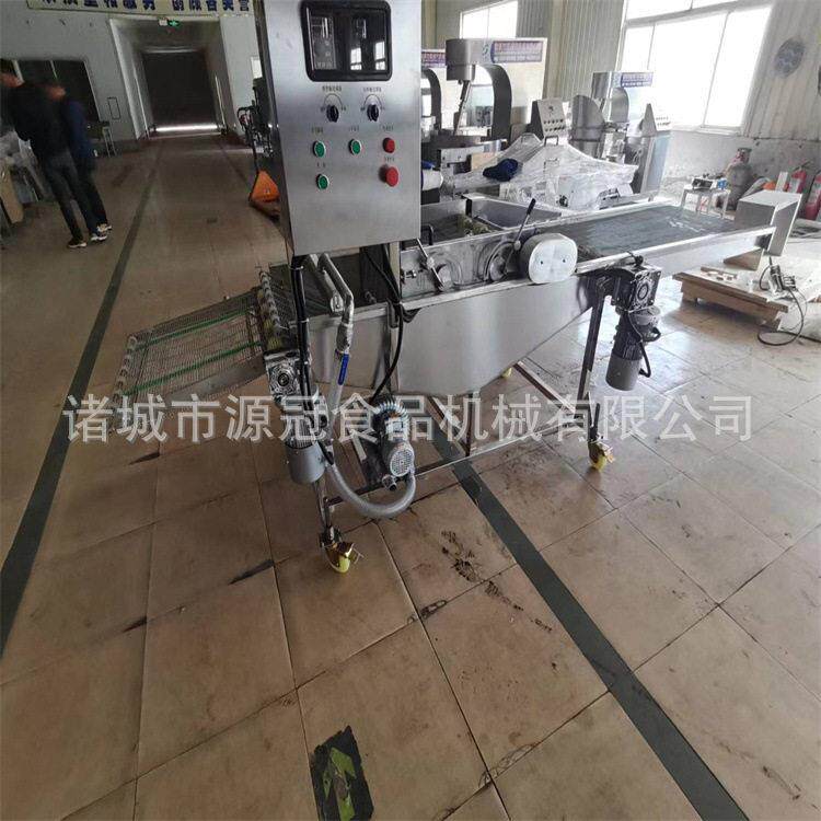 休闲食品淋浆机 全自动薯塔上浆机 巧克力酱茄盒藕片裹浆设备定制