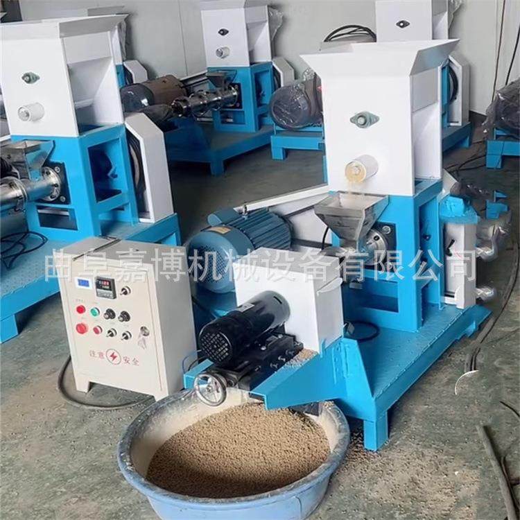 全自动乌龟虾蟹饲料膨化机 狗粮猫粮颗粒机 出口型宠物粮生产线