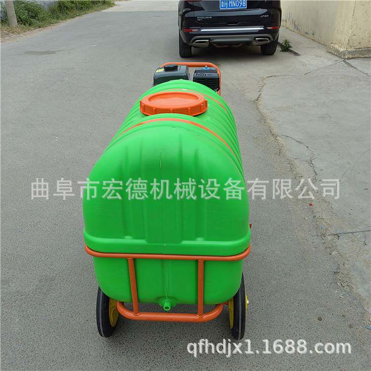 160升农用手推打药机 养殖场灭菌消毒机 汽油动力高压喷药机