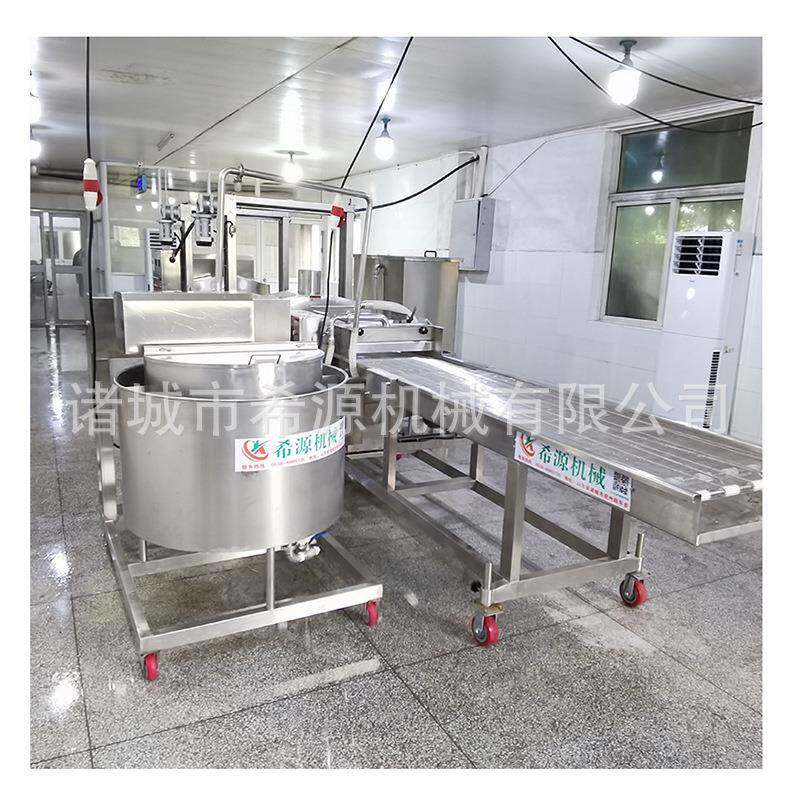 全自动休闲食品淋浆机 带鱼段浸浆裹粉流水线 鸡米花挂粉淋浆设备