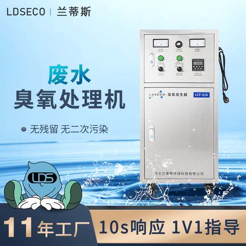 兰蒂斯臭氧发生器 泳池水臭氧消毒设备游泳池水处理臭氧发生器