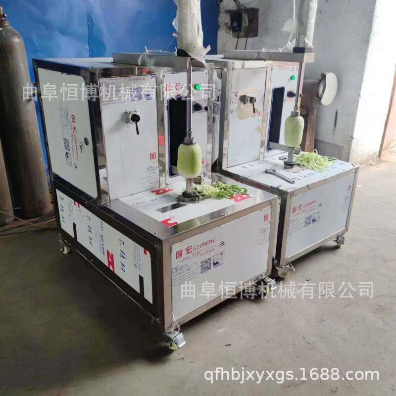工业立式菠萝削皮机 大型双头西瓜去皮机 商用苹果橙子削皮机