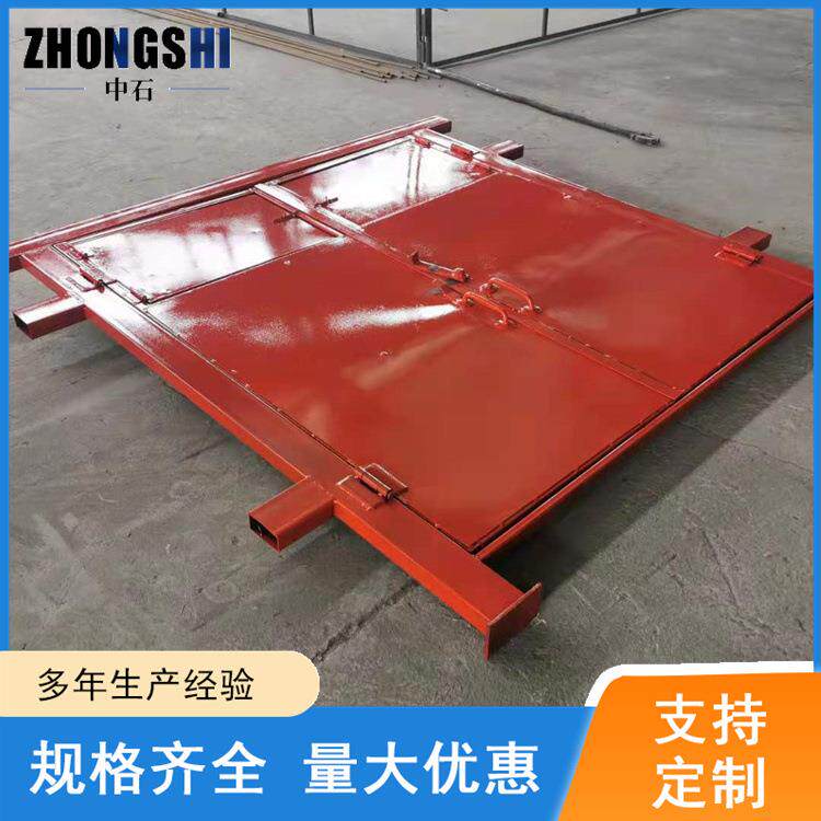 厂家直供MFHSL1.4*1.8防火栅栏门 1米4*1米8防火栅栏两用门矿用门