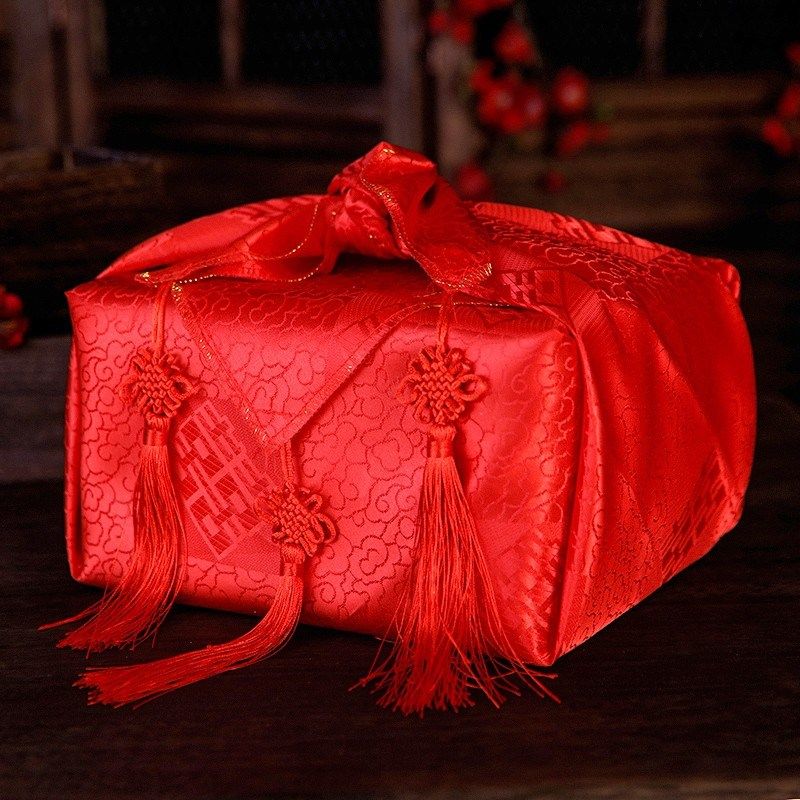 结婚包袱皮嫁妆红包袱布女方陪嫁物品新娘婚庆中式婚礼用品大全