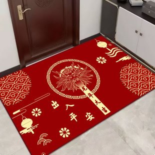 龙年地垫满铺入户门玄关垫进门地垫卧室化妆室厨房吸水防滑垫脚垫
