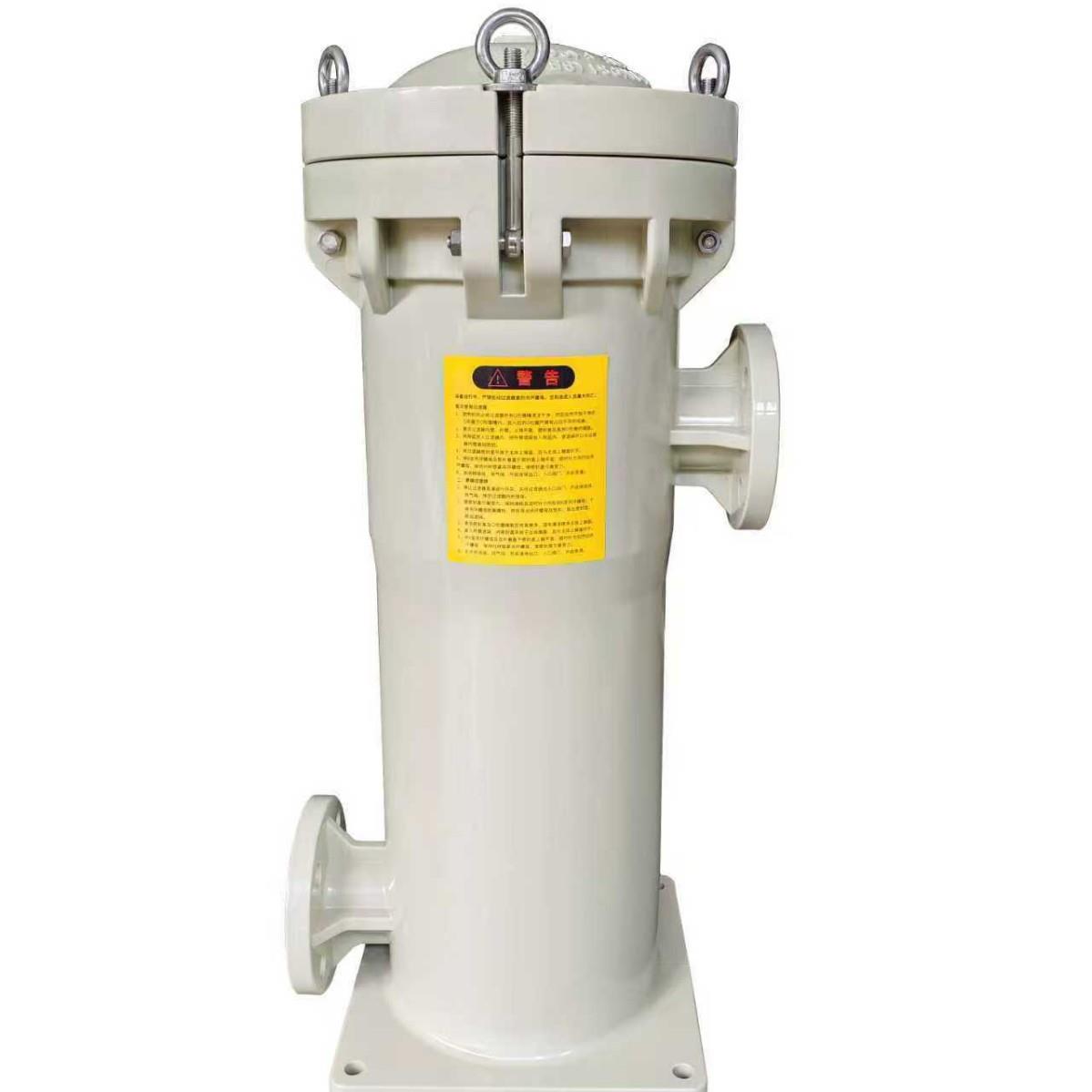 袋式过滤器PPH塑料过滤器耐酸碱耐高温过滤器化学液过滤器