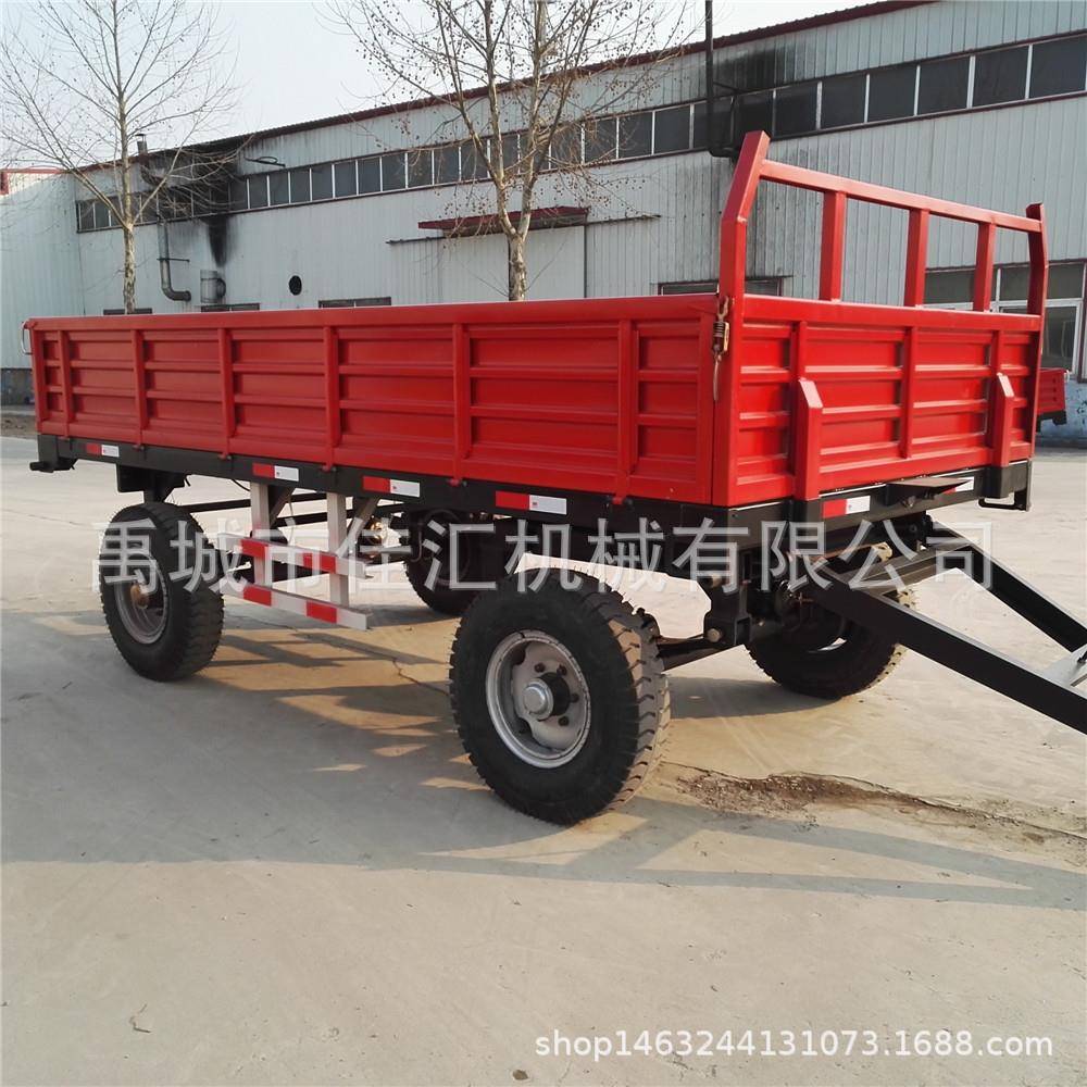 拖拉机斗高车门车斗拖拉机挂车翻斗农用拖车运输粮食