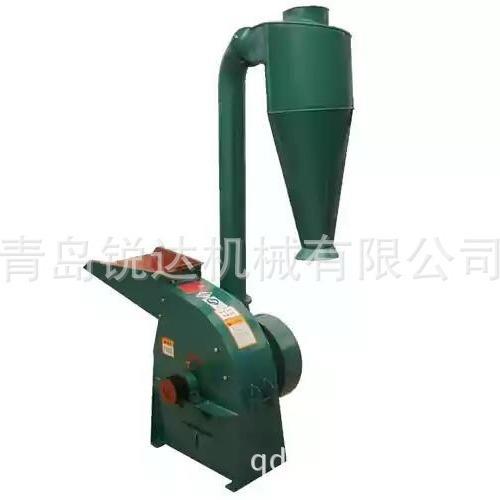 锤片型粉碎机商用鸡饲料加工抽风花生壳大豆饼玉米饲料打粉机