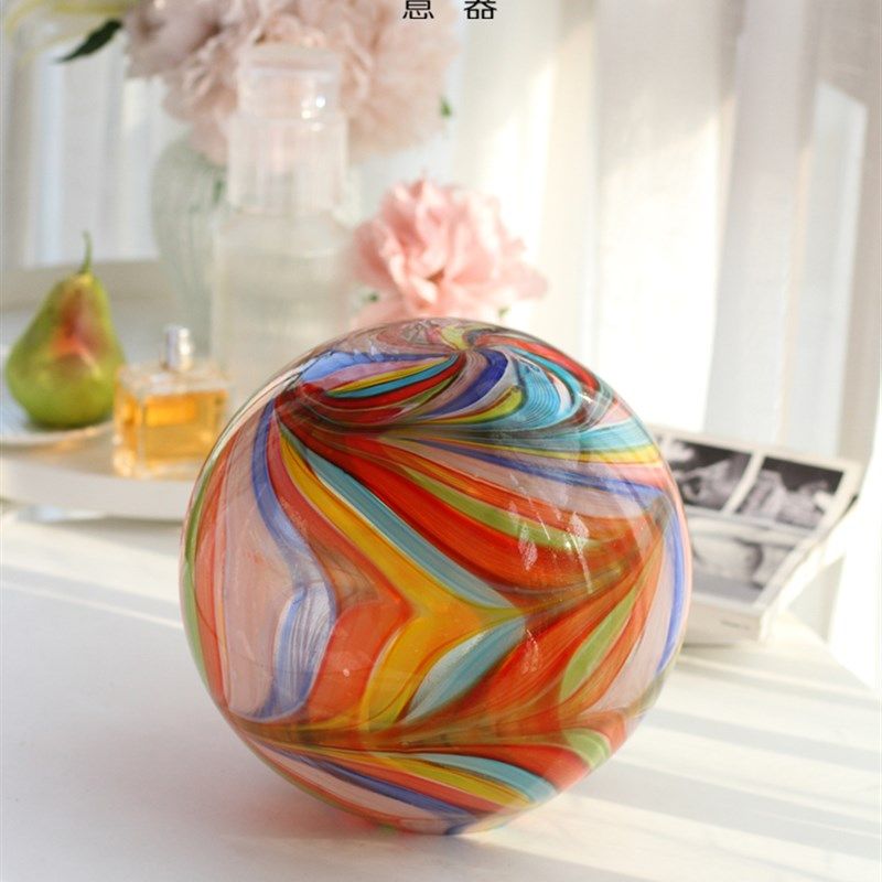 意器 琉璃彩虹星球现代简约家居样板间品橱窗