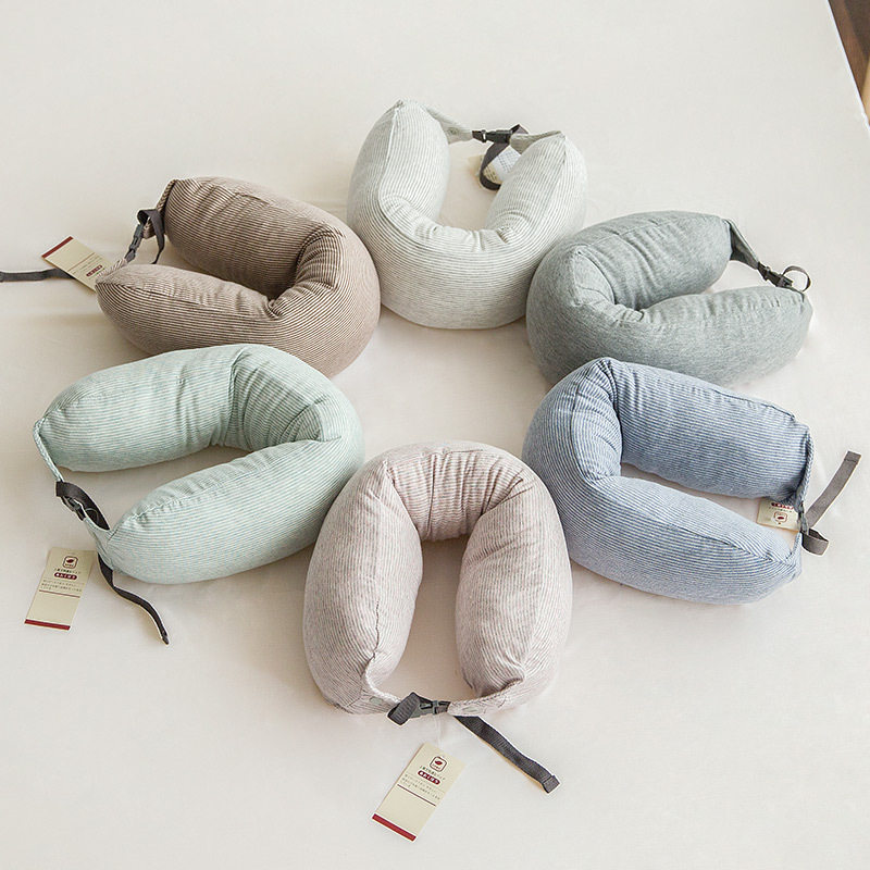 天然乳胶颗粒填u型枕护颈枕旅行飞机汽车可拆洗颈部靠枕午睡枕,床上用品,U型枕/便携枕,淘宝优惠券,粉丝福利购,淘宝优惠卷