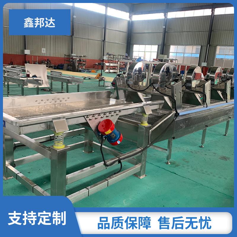 鸡爪包装袋沥水风干机酸笋软包翻转式风干线果蔬吹干机