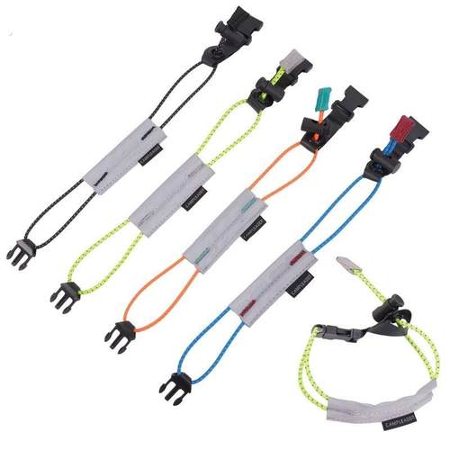 户外骑行反光束裤带夜骑自行车装备夜跑绑腿扎带束脚弹力绳扣绑带