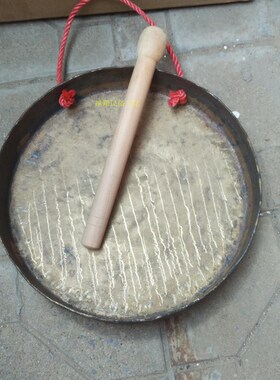 南狮锣南狮鼓高边锣醒狮锣  南狮大锣 南狮高边加厚锣 0c