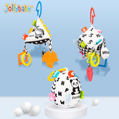 jyy新生儿婴儿推车挂件玩具床铃宝宝床头安抚风铃布艺吊挂