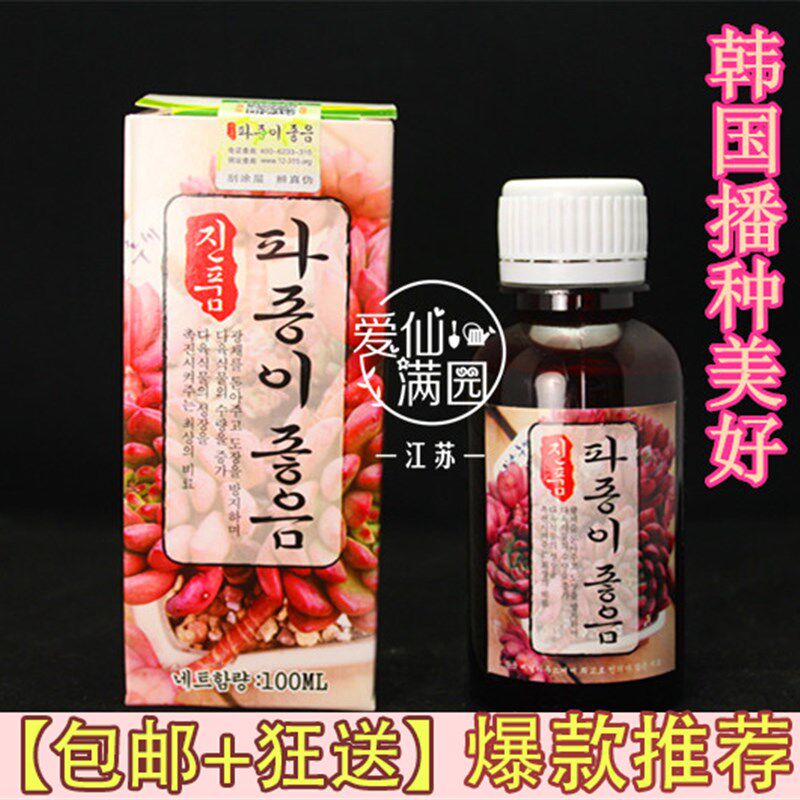 韩国播种美好肥 矮胖多肉营养液徒长上色增色剂效果好
