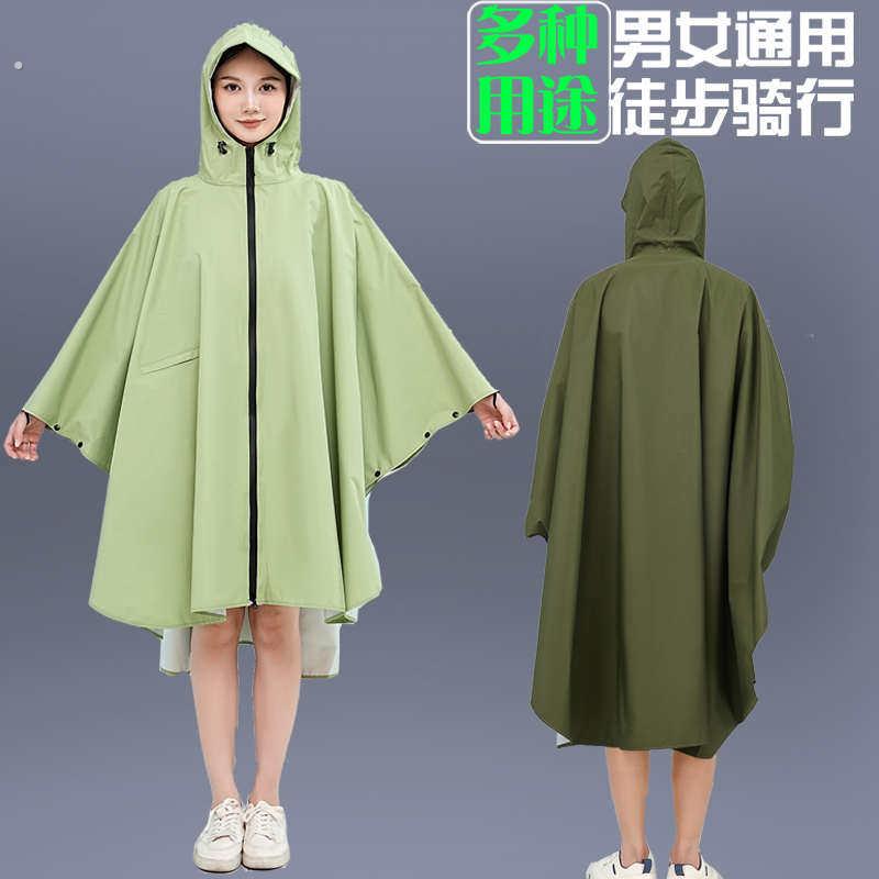 斗篷雨衣女款徒步外分离穿骑行雨披男车单人摩托车人暴雨防电动车