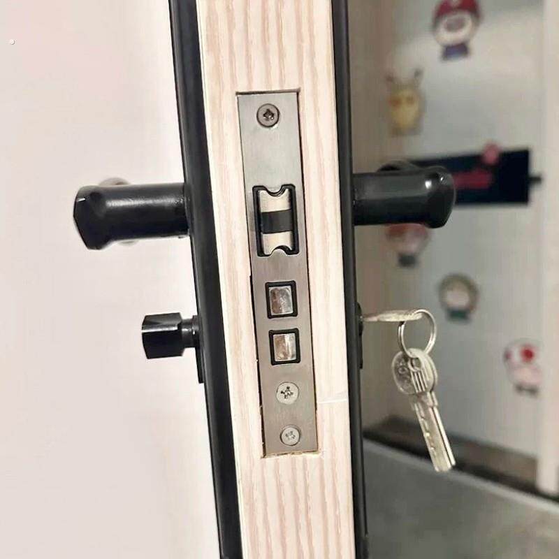 通用型家用心木门锁房间卧室门锁锁体室内静音锁芯房门锁大小50