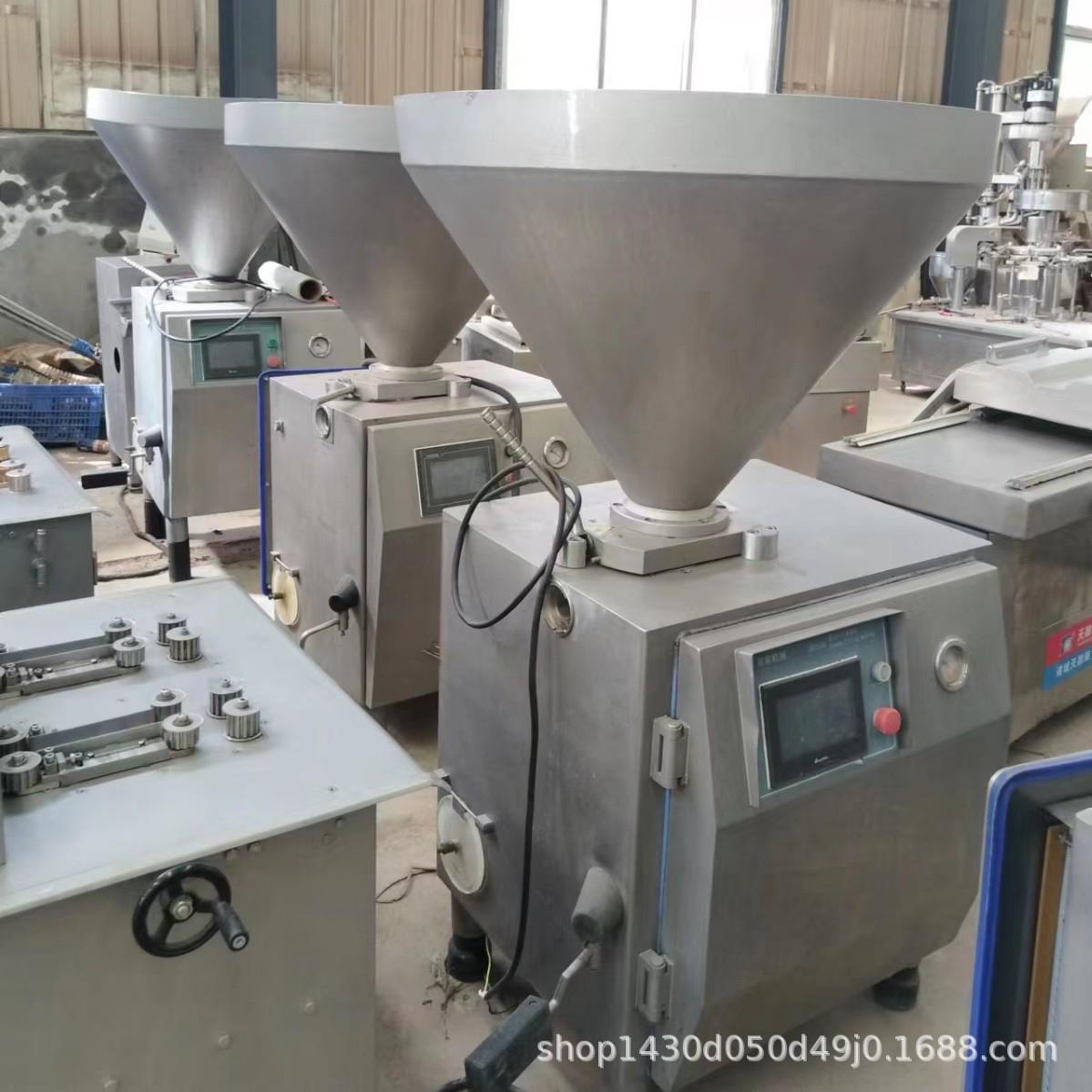 全自动真空灌肠机真空叶片灌肠机定量扭结叶片式红肠灌肠机