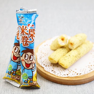 旺旺夹心米果卷儿童健康休闲
