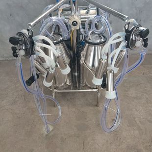挤羊奶机挤牛奶器 奶牛挤奶器家用移动式 新款 电动真空一体挤羊奶